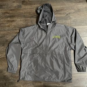 NWOT Mens Champion Le Moyne 1/4 Zip Pullover Windbreaker XL